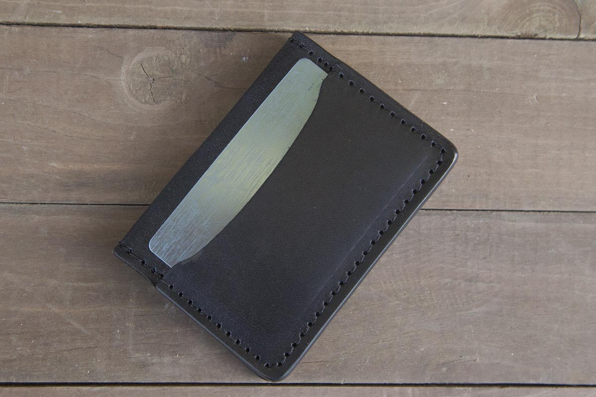 3 POCKET WALLET - BLACK – madisonstreetleather