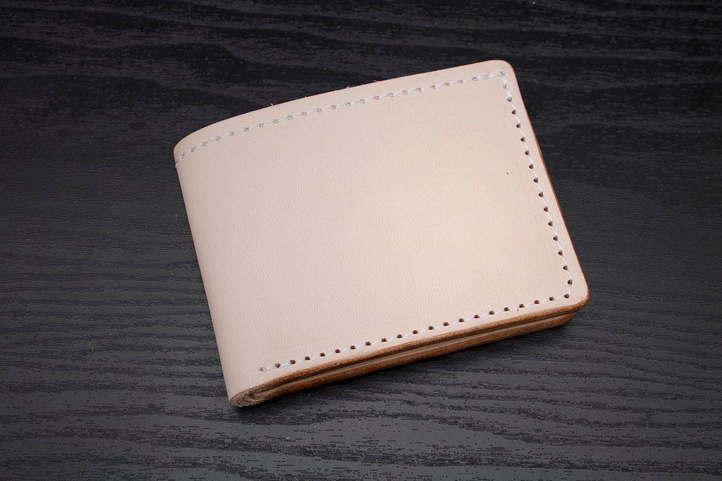 Classic Bifold Wallet | Natural Vegetable Tanned – Thirteen50 Leather